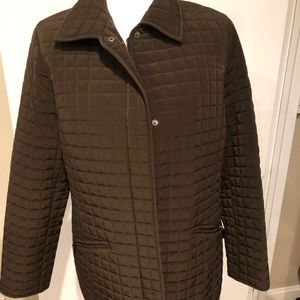 Gallery Brown Quilted Winter Jacket